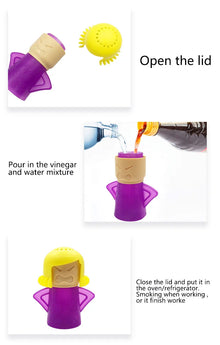Limpiador a vapor para microondas Angry Mama