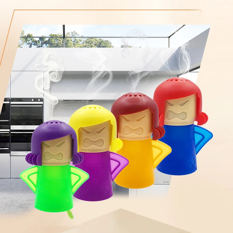 Limpiador a vapor para microondas Angry Mama