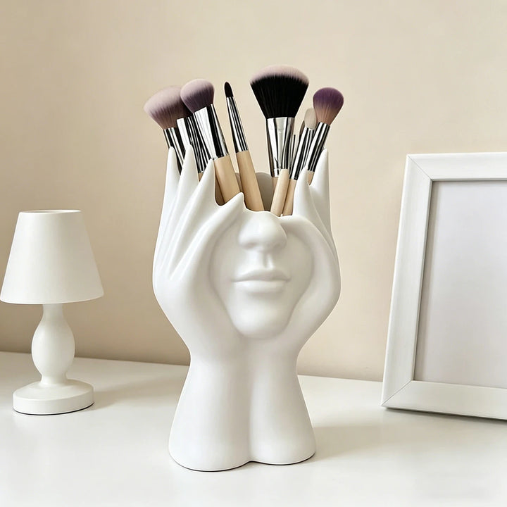 Porta lápices cuerpo humano decorativo para escritorio