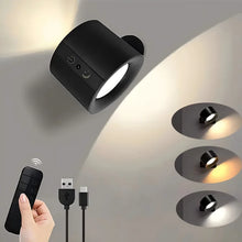 Aplique LED magnético rotativo - White
