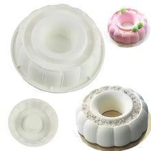 Molde Floral de Silicona para Postres y Mousse