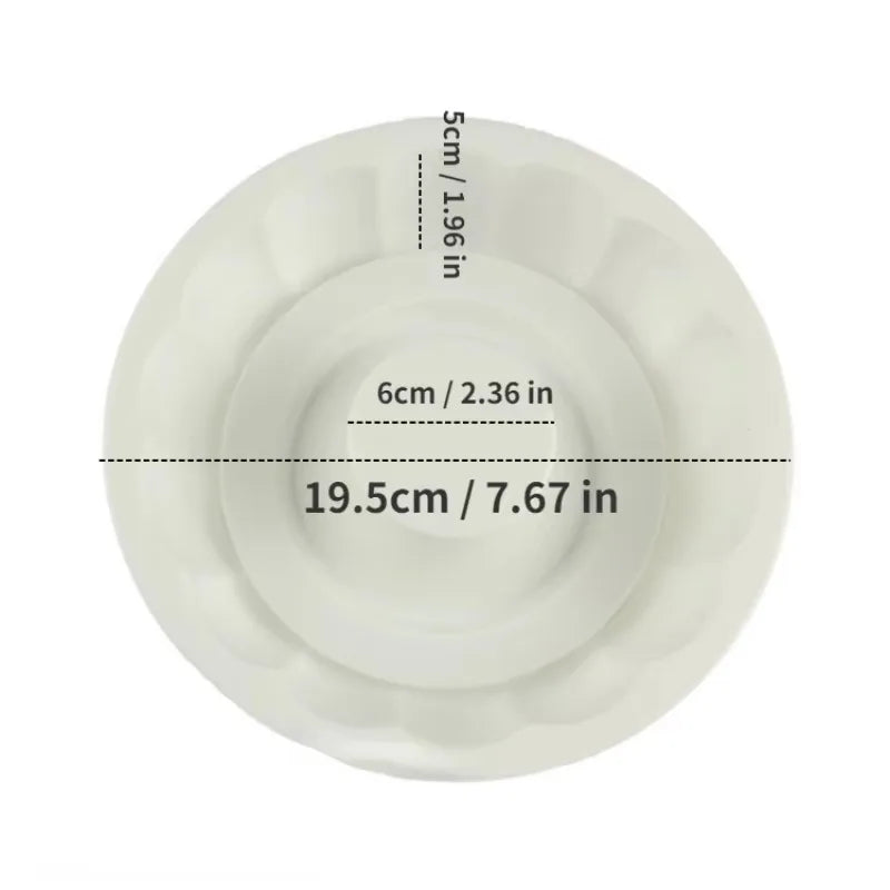 Molde Floral de Silicona para Postres y Mousse