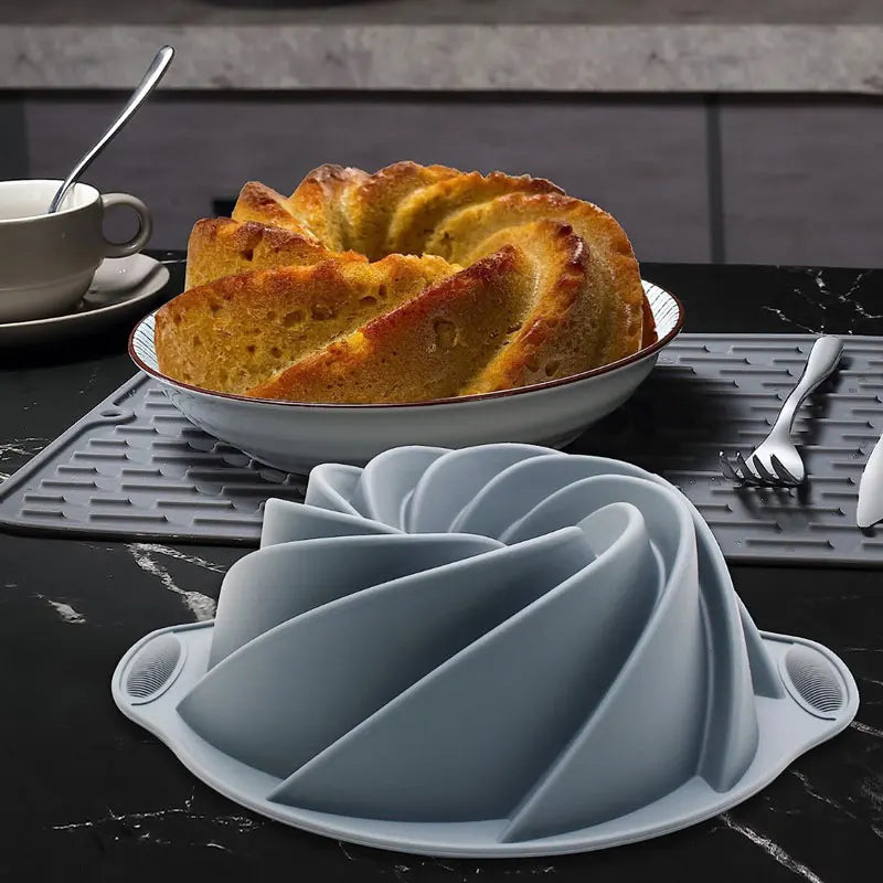 Molde de Silicona Tipo Hurricane para Repostería