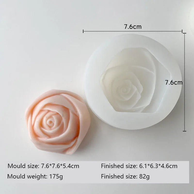 Molde de Silicona 3D para Velas y Jabones