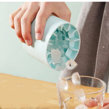 Molde Redondo de Silicona para Hielo