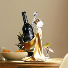 Portavinos figura mujer decorativo - BS822