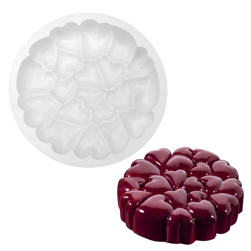 Molde de Silicona Geométrico para Mousse y Chocolate