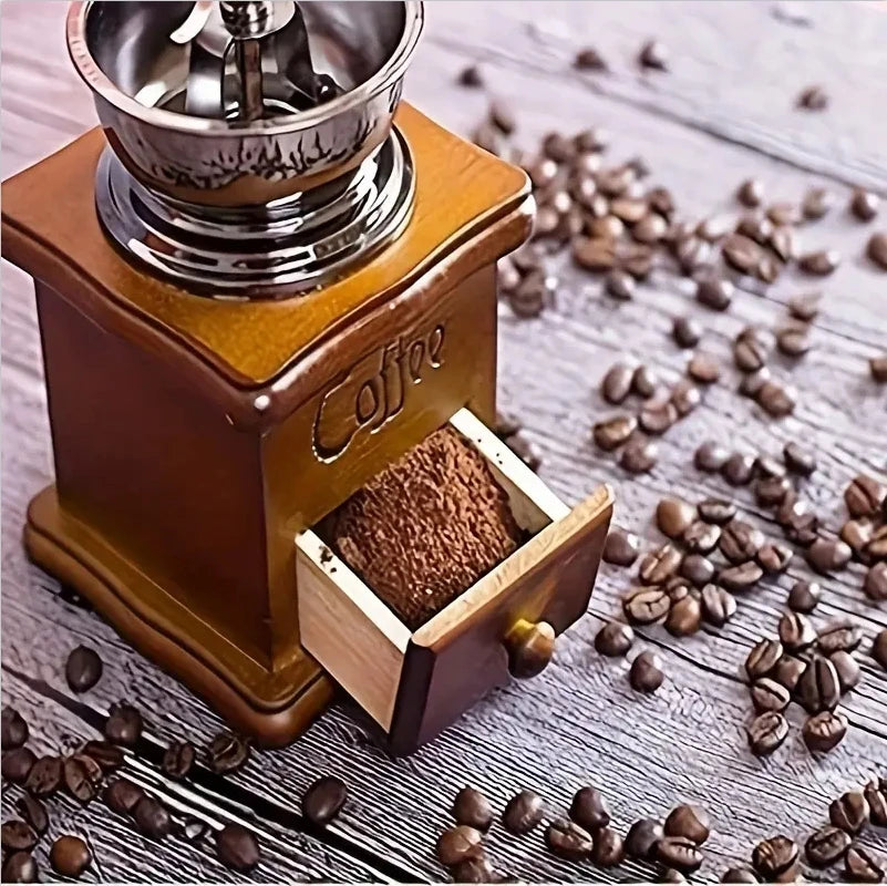 Molinillo Manual de Café Estilo Clásico Italiano