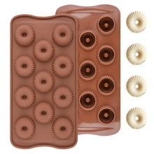 Molde de Silicona 6 Cavidades Espiral para Mousse
