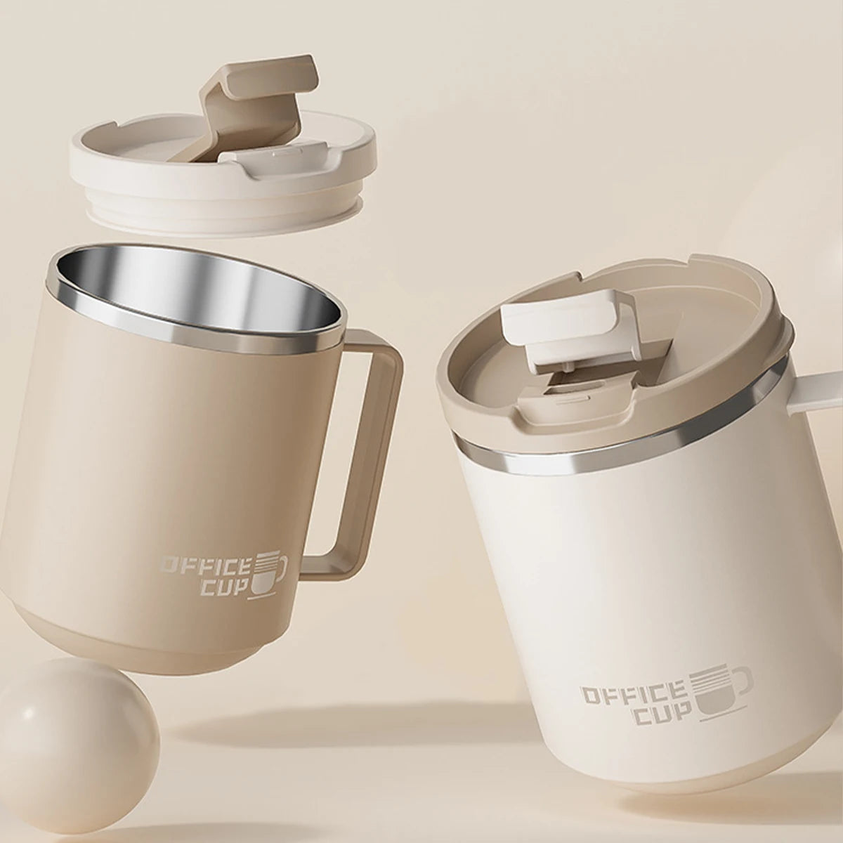 Taza Térmica de Acero Inoxidable 500 ml