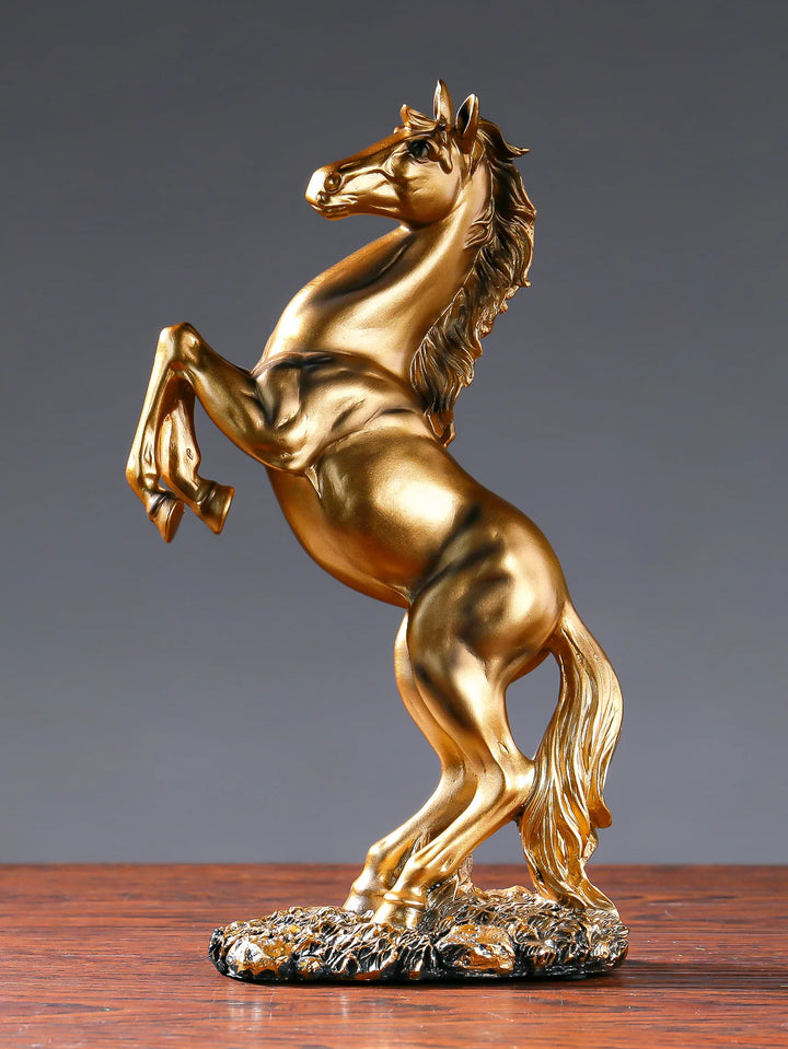 Escultura caballo de la victoria en resina - BS019