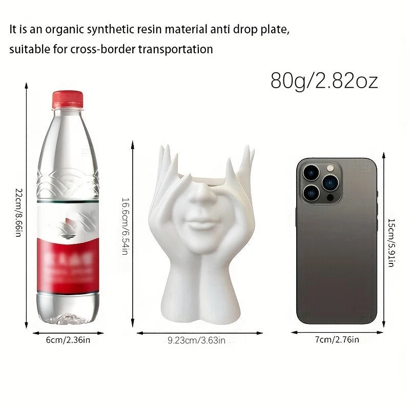 Porta lápices cuerpo humano decorativo para escritorio