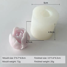 Molde de Silicona 3D para Velas y Jabones