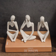 Escultura humana contemplativa minimalista - combination package