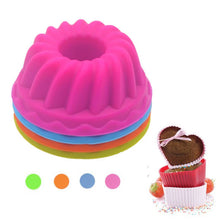 Set de 12 Moldes de Silicona para Muffins