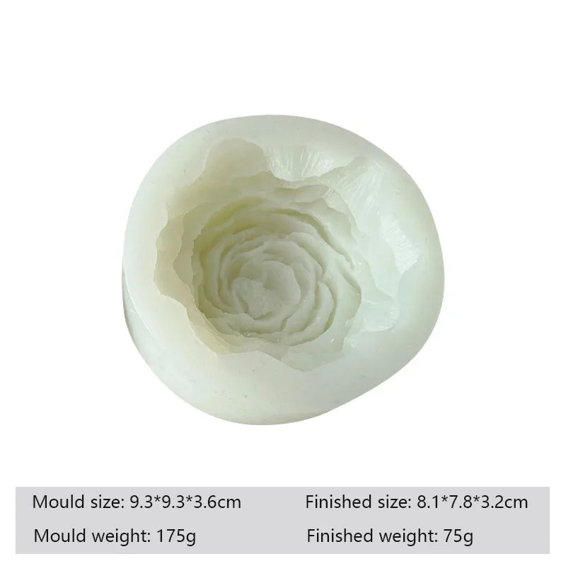Molde de Silicona 3D para Velas y Jabones
