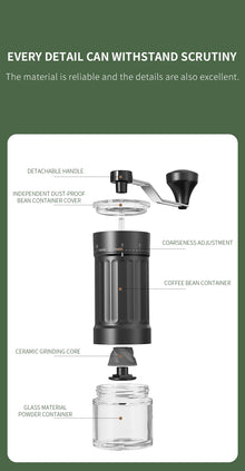 Molinillo Manual de Café 40 Ajustes