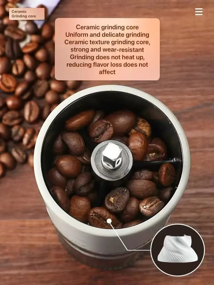 Molinillo Manual de Café Compacto