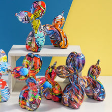 Escultura Balloon Dog de resina estilo nórdico - BS830