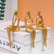 Set de 3 figuras artísticas para escritorio