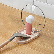 Soporte Plegable para Tapa de Olla y Utensilios