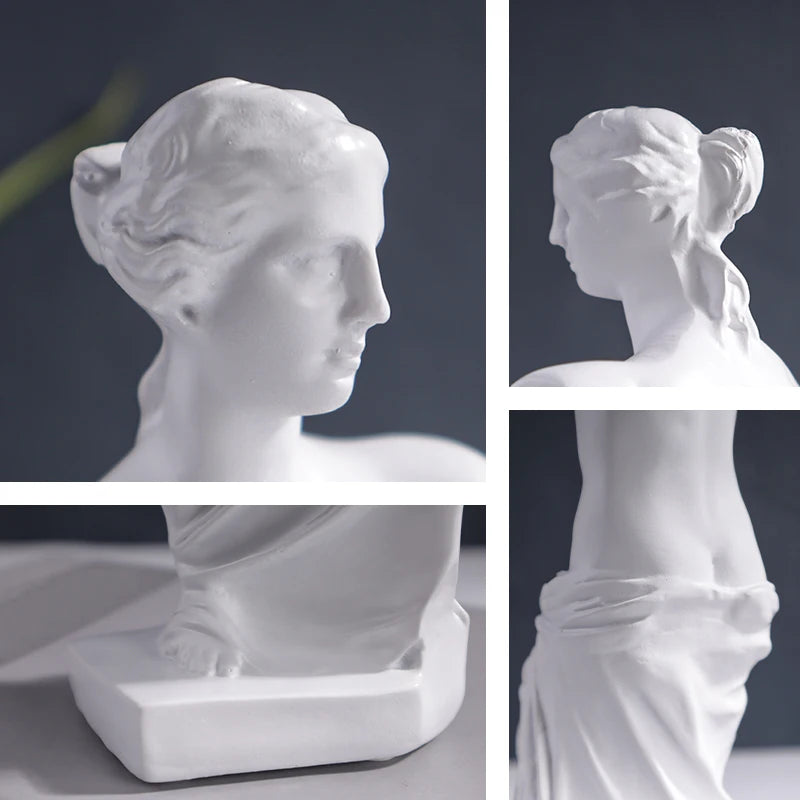 Escultura Venus de Milo de resina para decoración