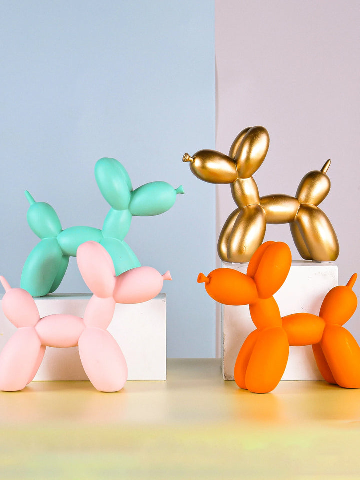 Balloon Dog de resina estilo nórdico
