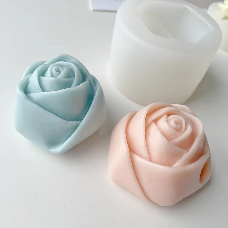 Molde de Silicona 3D para Velas y Jabones