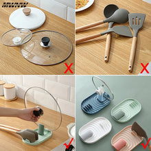 Soporte Plegable para Tapa de Olla y Utensilios