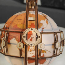 Lámpara Globo 3D de madera para decoración
