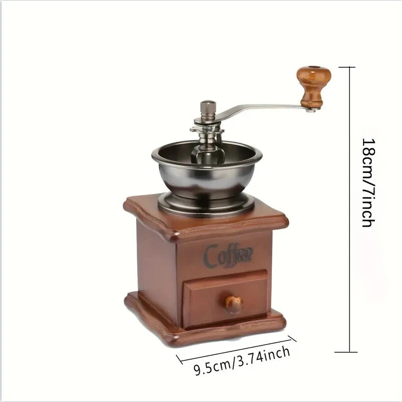 Molinillo Manual de Café Estilo Clásico Italiano