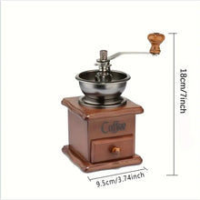 Molinillo Manual de Café Estilo Clásico Italiano