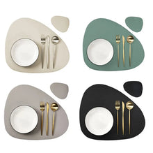 Set de Individuales y Posavasos Impermeables PU