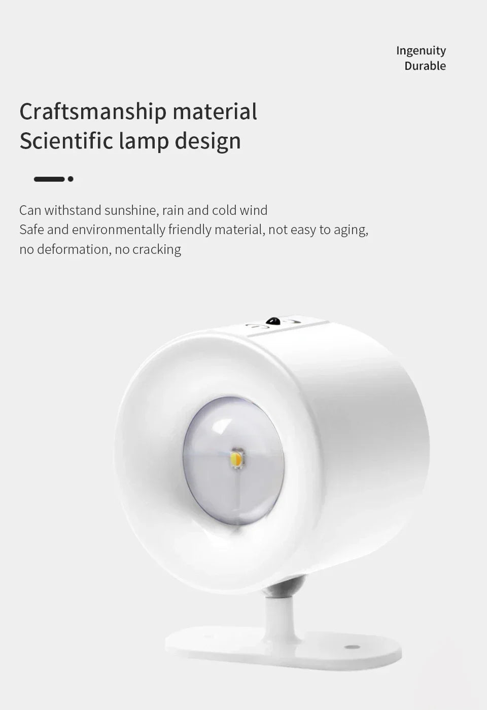 Aplique LED magnético rotativo