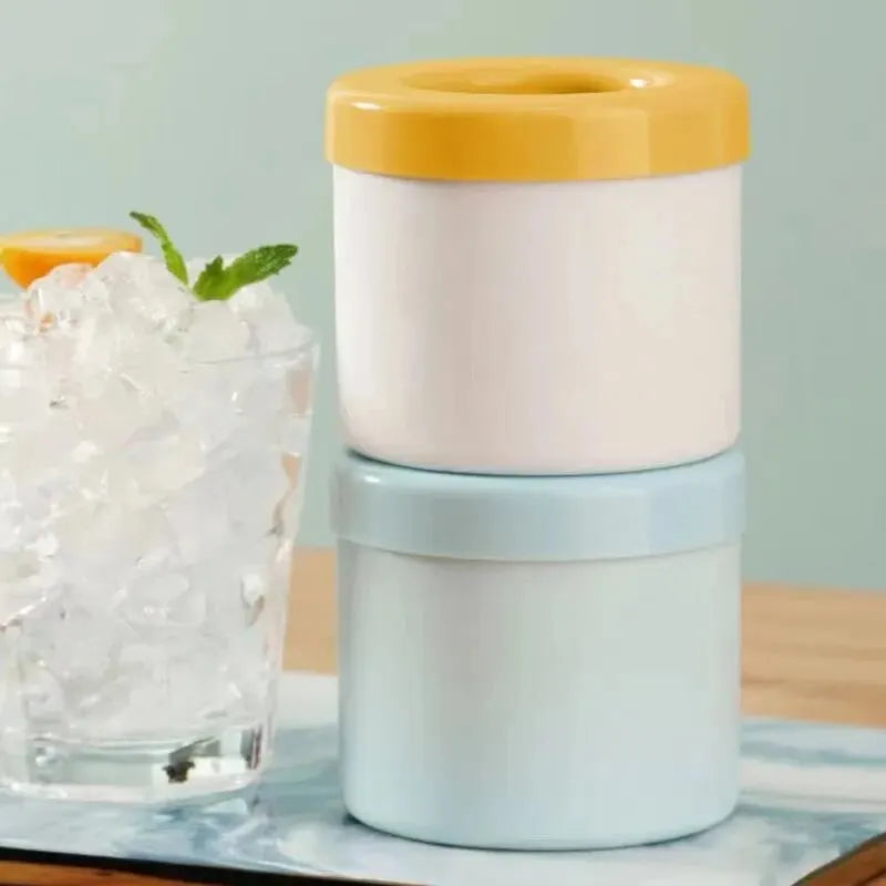 Molde Redondo de Silicona para Hielo