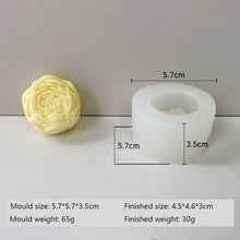 Molde de Silicona 3D para Velas y Jabones