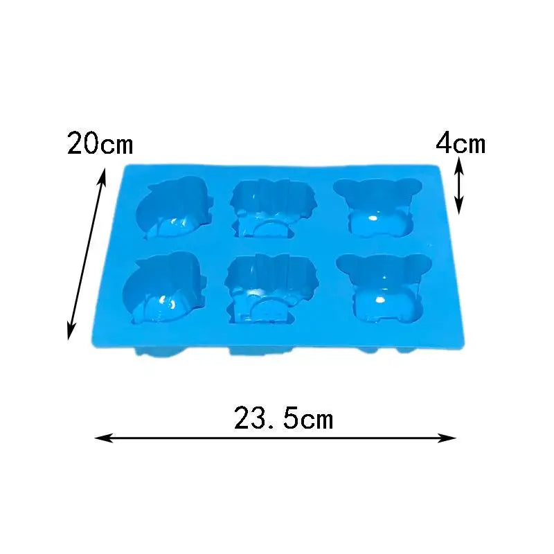 Molde de Silicona Infantil para Gelatina y Postres