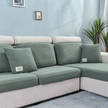 Thicken Elastic Sofa Cover For Living Room Solid Color Furniture Protector Sofa Cushion Cover slipcover Removable Couch Covers