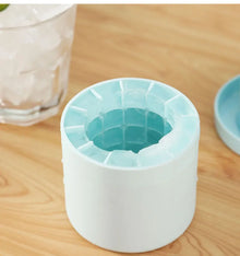 Molde Redondo de Silicona para Hielo