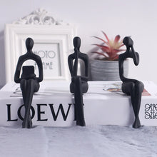 Set de 3 figuras artísticas para escritorio