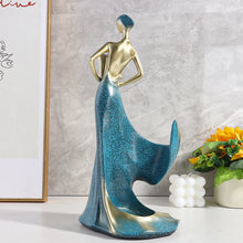 Portavinos figura mujer decorativo