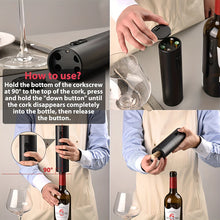 Abridor eléctrico de vino premium