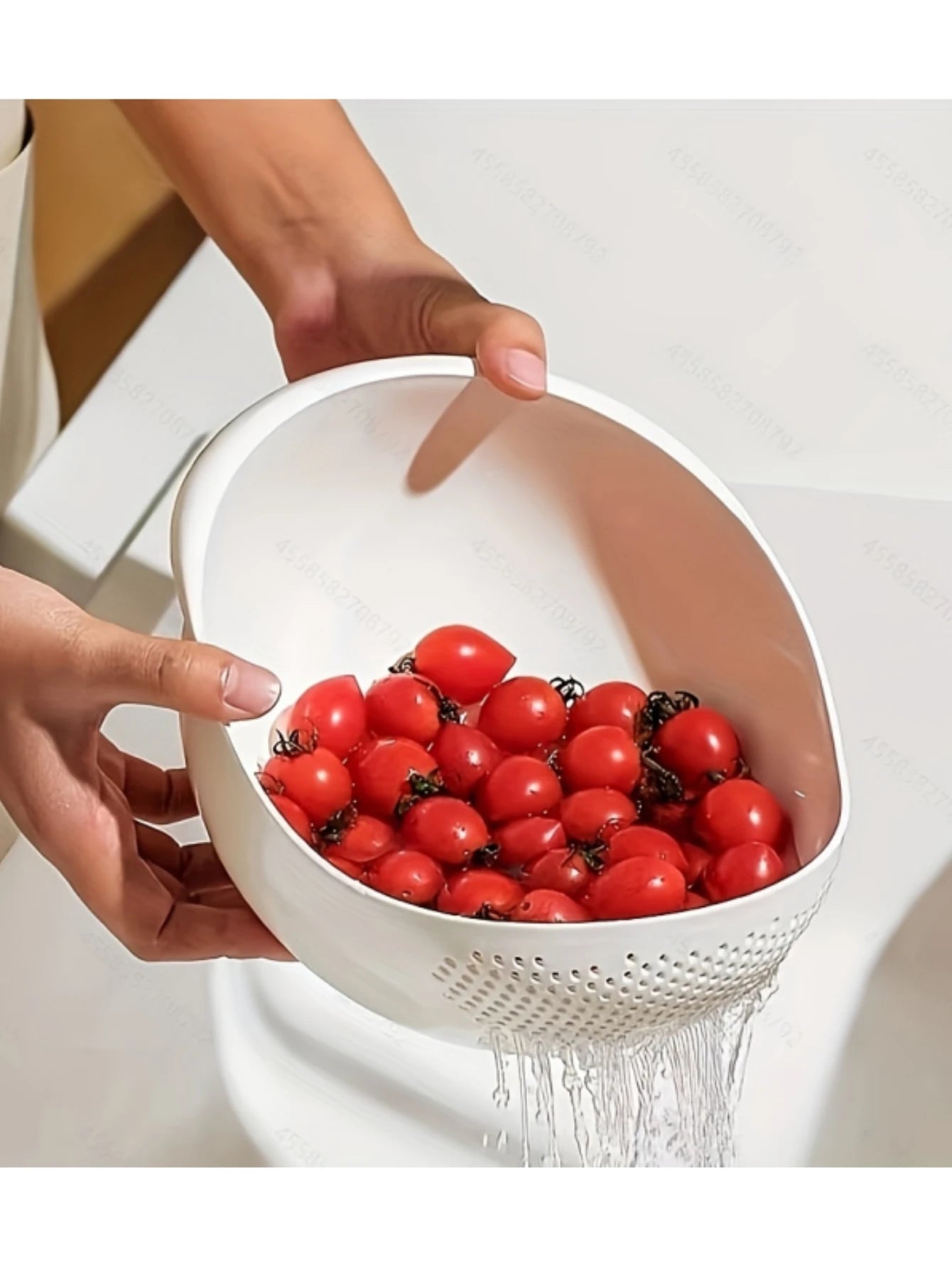 Colador Escurridor Multifunción para Arroz, Frutas y Verduras