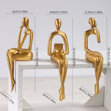 Set de 3 figuras artísticas para escritorio