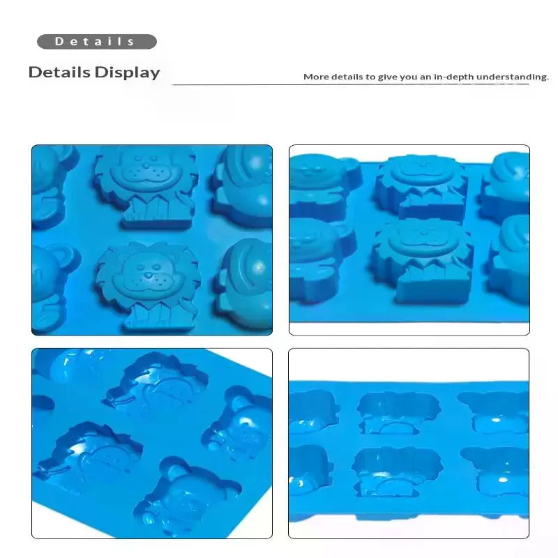 Molde de Silicona Infantil para Gelatina y Postres