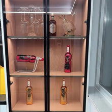 Portavinos decorativo collar de perlas