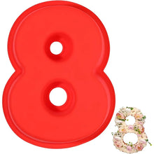 Molde de Silicona Número para Tortas 10”
