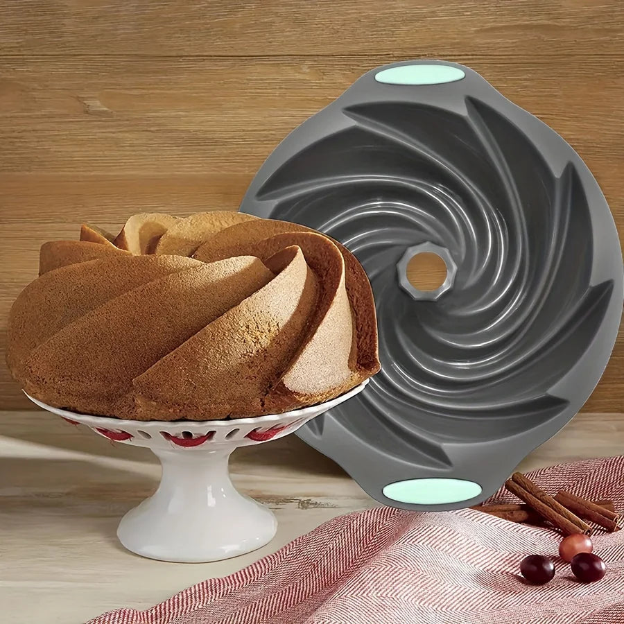 Molde de Silicona Tipo Hurricane para Repostería