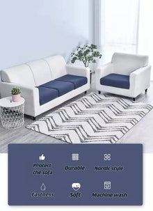 Thicken Elastic Sofa Cover For Living Room Solid Color Furniture Protector Sofa Cushion Cover slipcover Removable Couch Covers