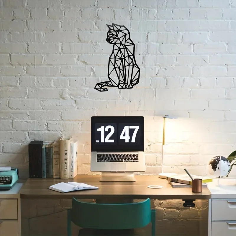 Metal Crafts Selling Bedroom Living Room Ornaments Cat Decorations, Crafts Ornaments Home Decoration metal wall hanging